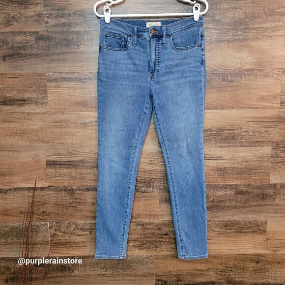 Madewell Denim - Madewell Jeans Size 28 Skinny 9" Mid Rise Stinson Wash M4233 Stretch Denim
